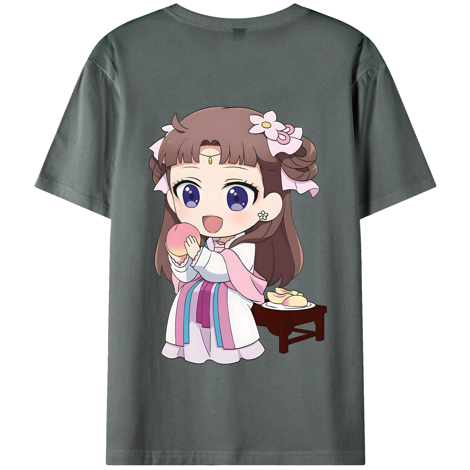 （画像用） 薬屋のひとりごと The Apothecary Diaries 綿100％半袖Tシャツ（背面プリント）